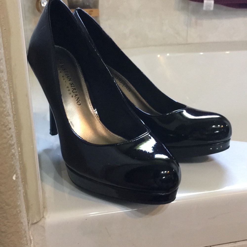 Black conservative  high heels
